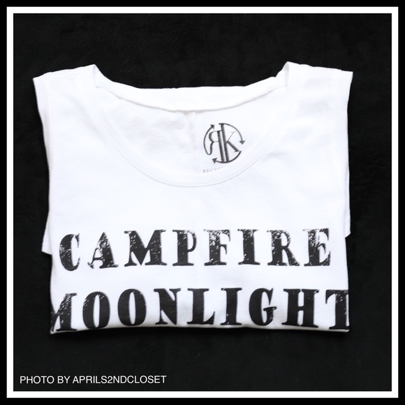 “CAMPFIRE MOONLIGHT” TANK TOP GRAPHIC TEE - Picture 7 of 8